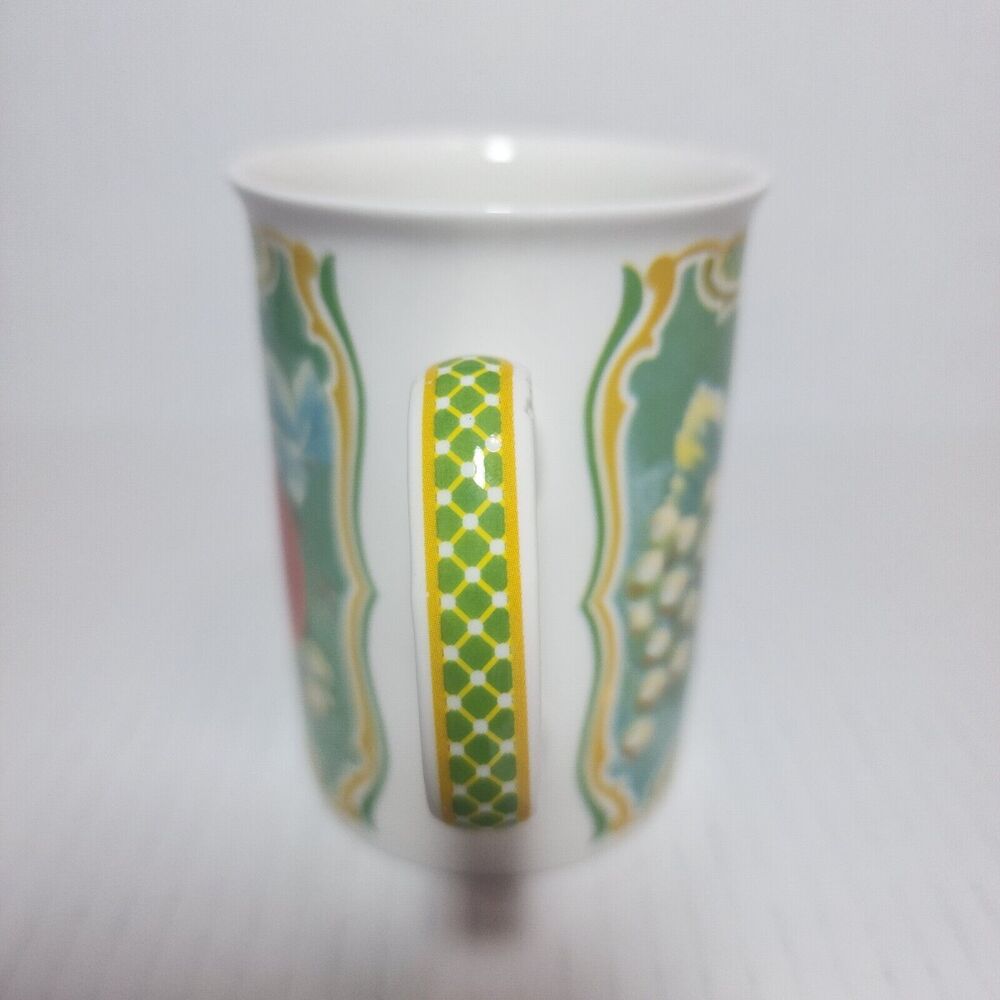 Roy Kirkham Fine Bone China Mug Berries Pear Fruit England White Multicolor-FLAW - Picture 4 of 7